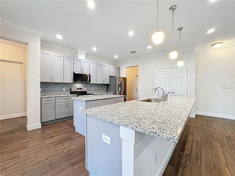 Furnished interior view inside a new home in , Orlando (Image 7). Furnished interior view inside a new home in , Orlando (Image 7).