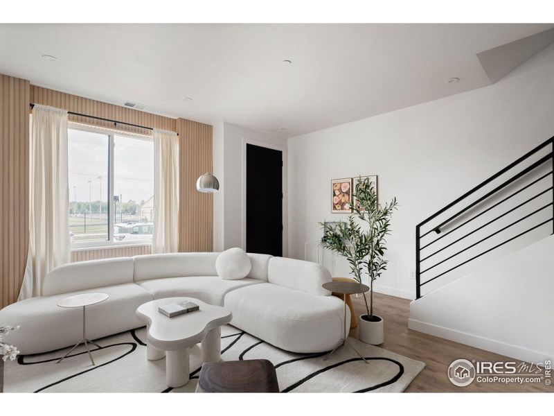 Furnished interior view inside a new home in , Erie (Image 13).