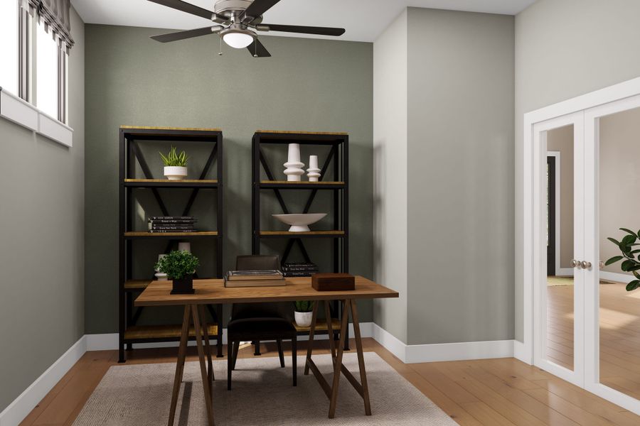 Representative furnished interior of a home built from the Kea by Tri Pointe Homes in Trillium, Richmond (Image 14).