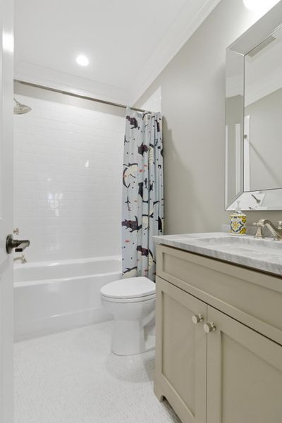 Furnished interior view inside a new home in , Mount Pleasant (Image 45).