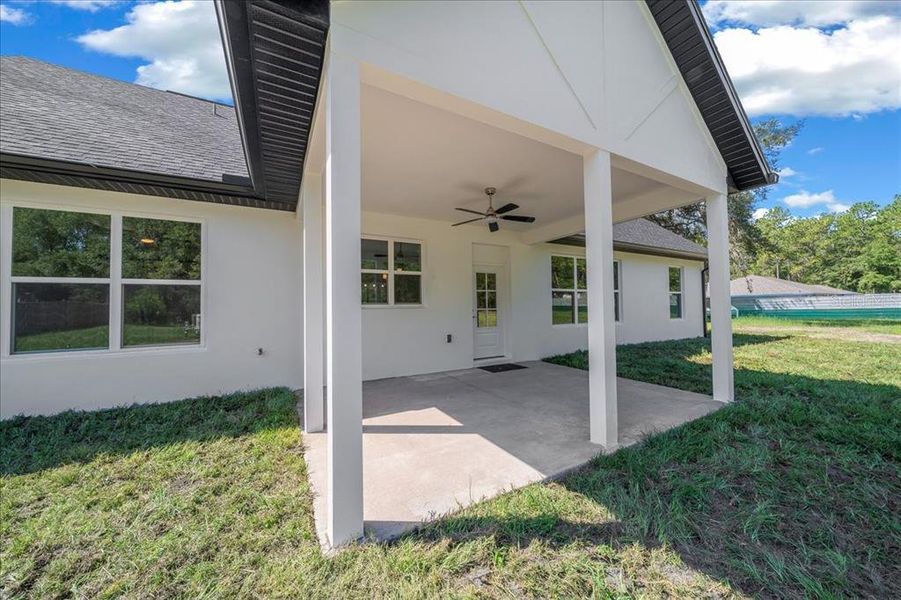 Exterior details and patio area of a home in , Ocala (Image 32). Exterior details and patio area of a home in , Ocala (Image 32).