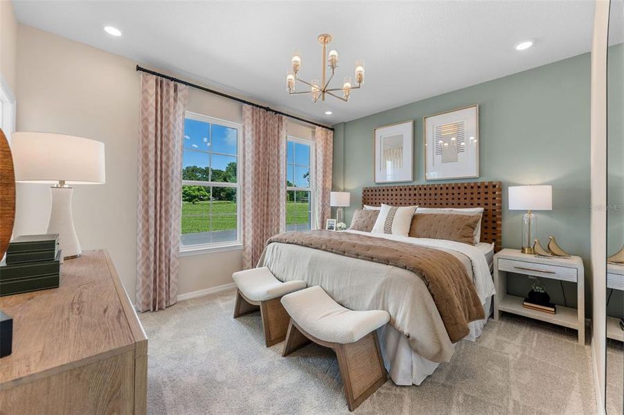 Furnished interior view inside a new home in , Apopka (Image 12).