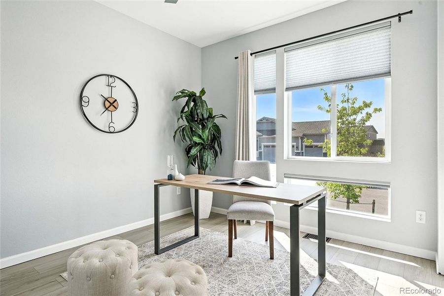 Furnished interior view inside a new home in Creekside Village, Thornton (Image 3).