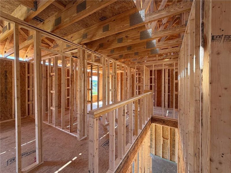In-progress construction of a new home in , Rockmart, GA (Image 30).