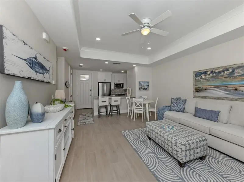Furnished interior view inside a new home in , Venice (Image 12).