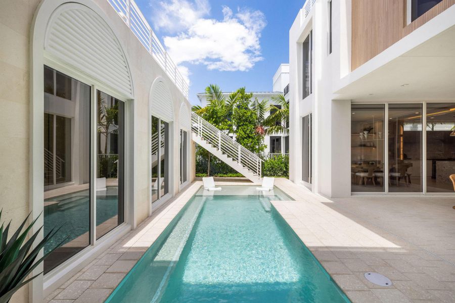 Exterior details and patio area of a home in , Delray Beach (Image 31).
