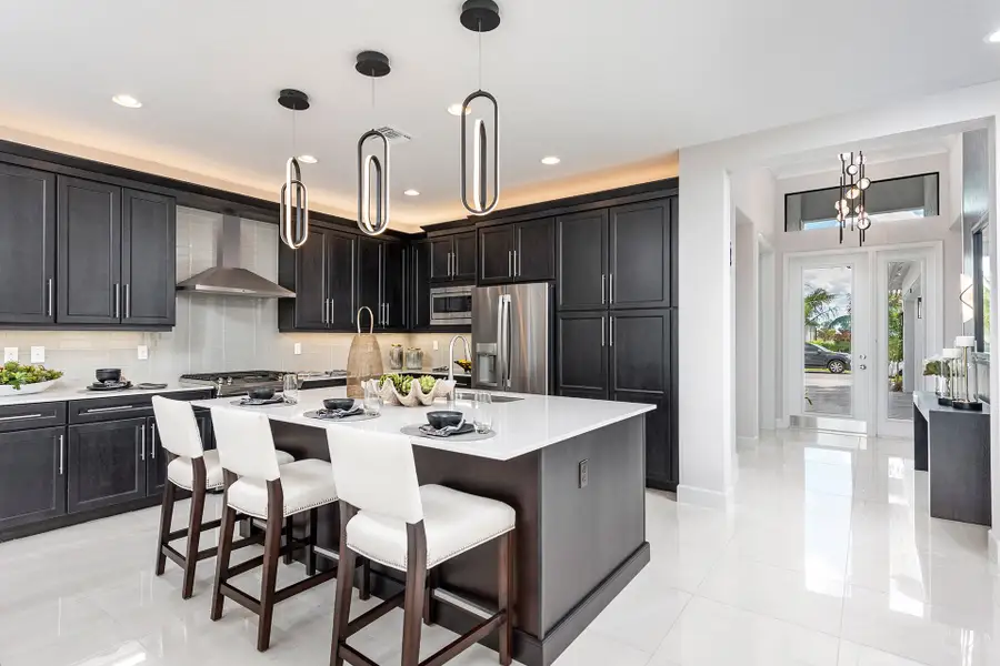 Representative furnished interior of a home built from the Costa by GL Homes in Valencia Parc at Riverland, Port St. Lucie (Image 7).