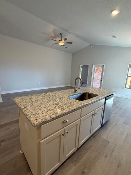 Furnished interior view inside a new home in Ridgeway Landing, Crestview (Image 7).