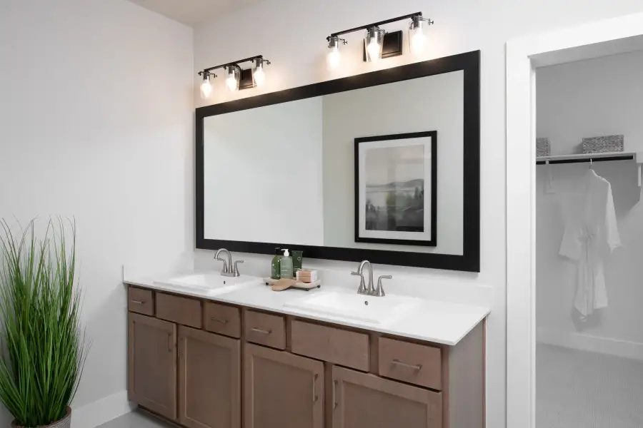 Furnished interior view inside a new home in The Retreat at Harvest, Argyle (Image 14).