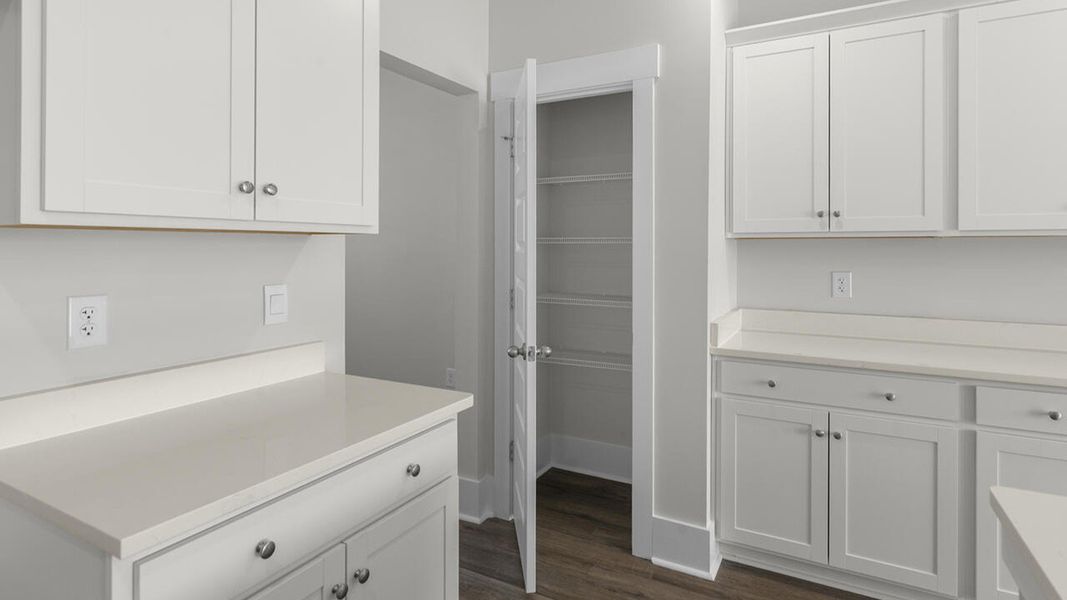 Furnished interior view inside a new home in Surfside Landing, Hubert (Image 10).