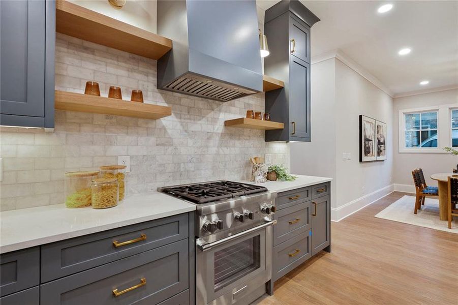 Furnished interior view inside a new home in , Atlanta (Image 5).