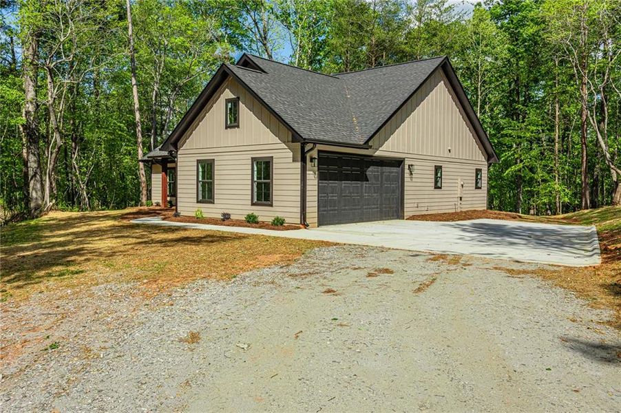Front exterior of a new home in , Dawsonville, GA, highlighting curb appeal (Image 25).