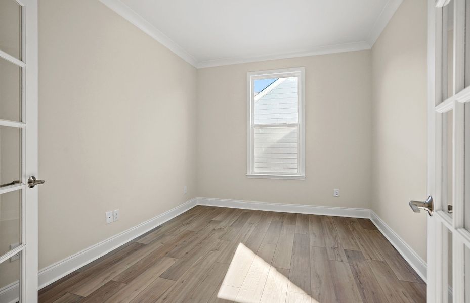 Spacious, unfurnished interior of a new home in Carolina Riverside, Belmont (Image 24).