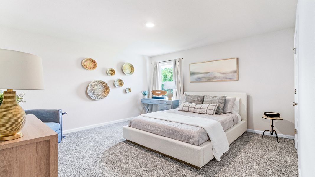 Furnished interior view inside a new home in Pine Dove Estates, Tallahassee (Image 30).
