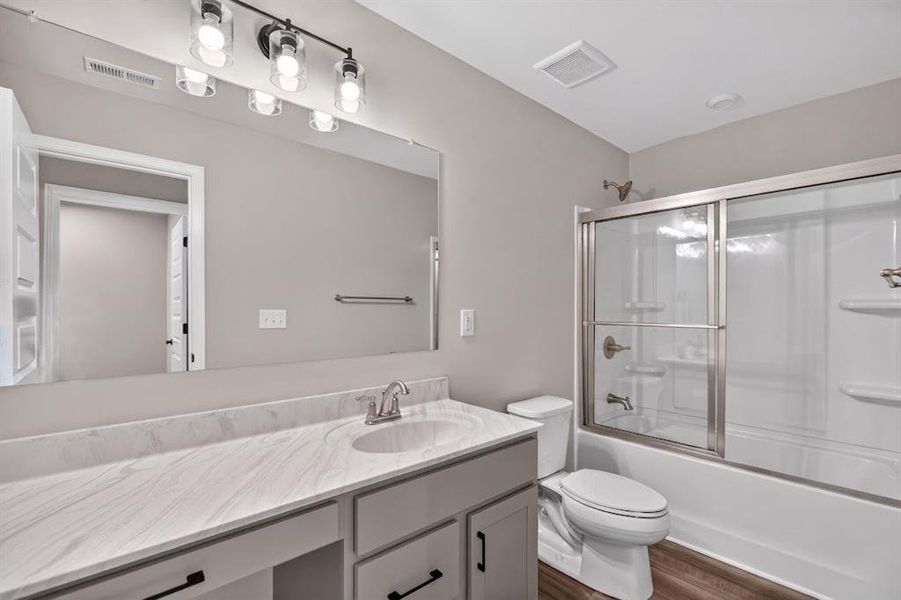 Furnished interior view inside a new home in Pickens Bluff, Hiram (Image 33).