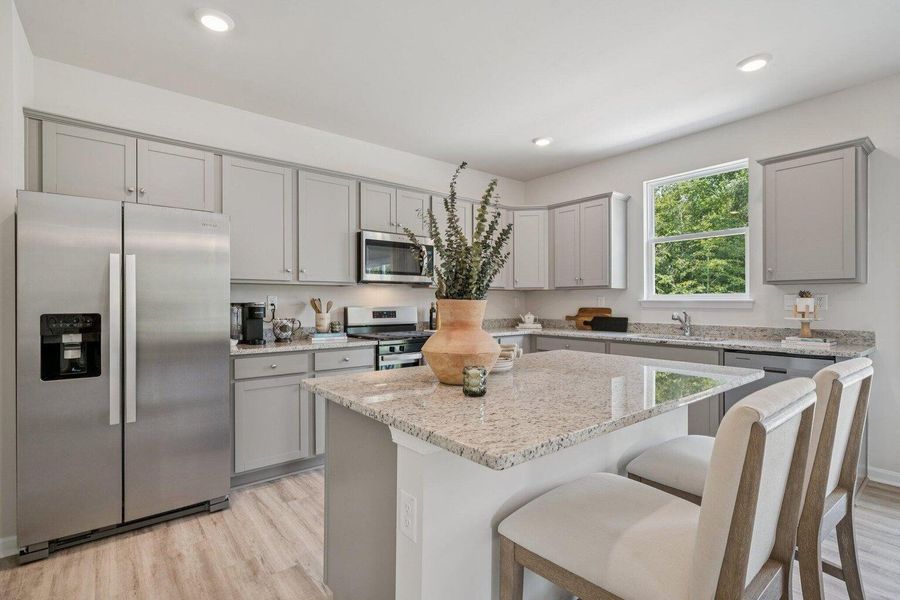 Furnished interior view inside a new home in , Summerville (Image 10).