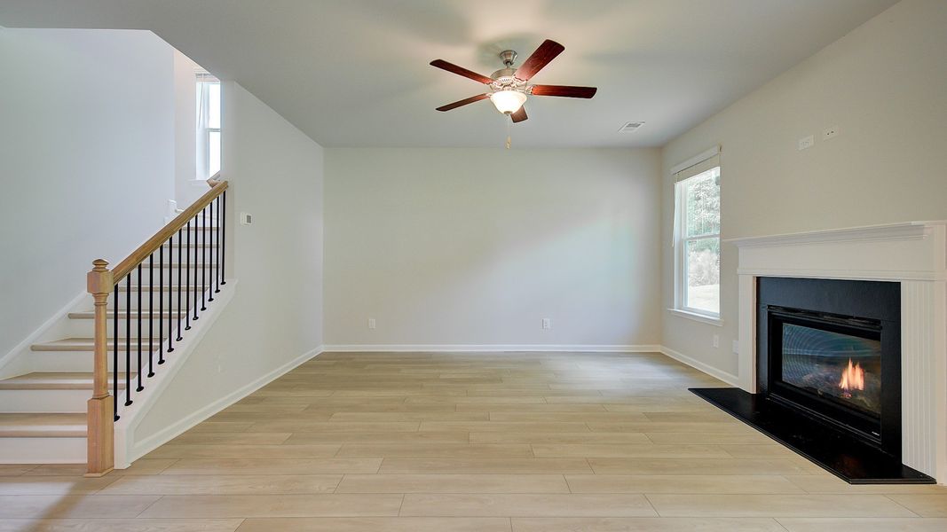 Representative furnished interior of a home built from the Pelham by DRB Homes in Cooper Park, McDonough (Image 8). Representative furnished interior of a home built from the Pelham by DRB Homes in Cooper Park, McDonough (Image 8).
