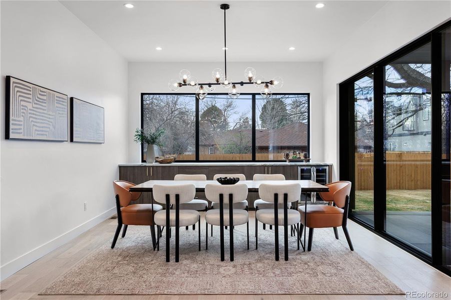 Furnished interior view inside a new home in , Denver (Image 16).