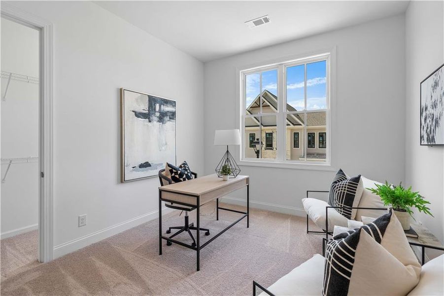 Furnished interior view inside a new home in Waterside Condos, Peachtree Corners (Image 33).