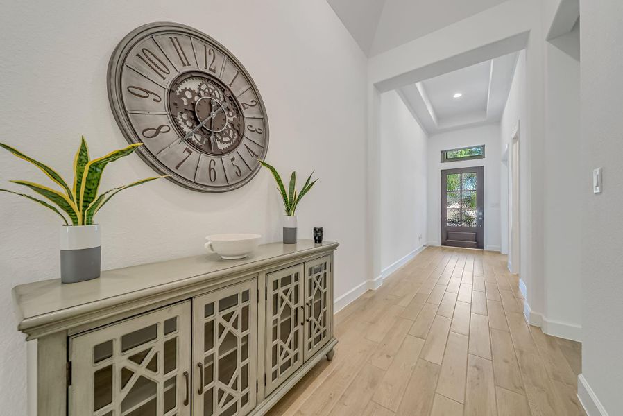 Furnished interior view inside a new home in Woodforest, Montgomery (Image 9).