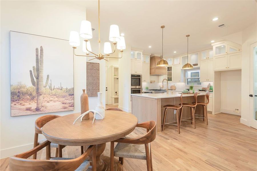 Furnished interior view inside a new home in , McKinney (Image 36).