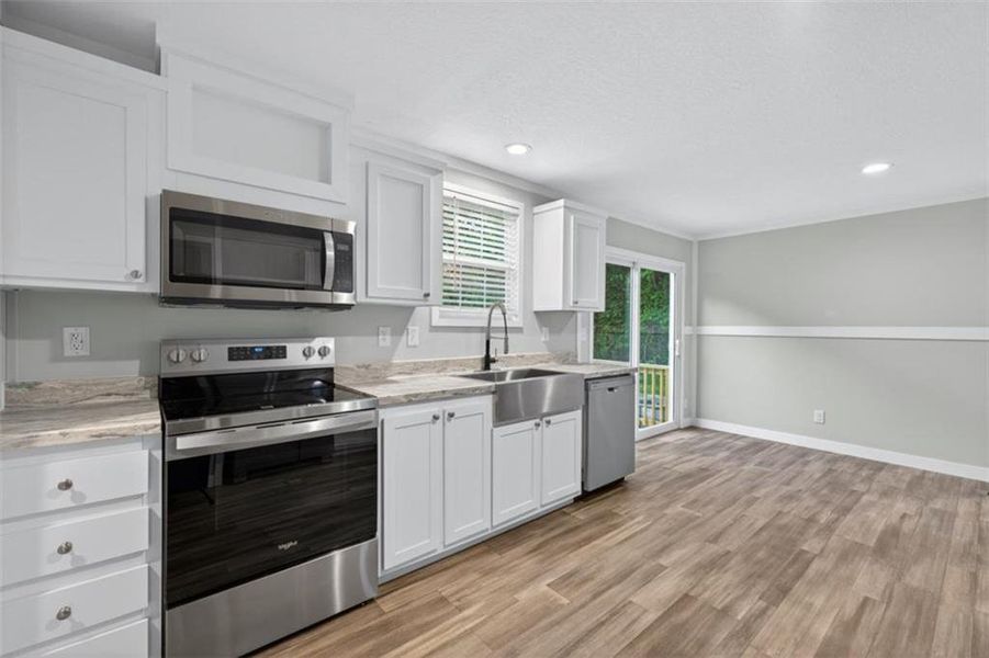 Furnished interior view inside a new home in , Loganville (Image 10).