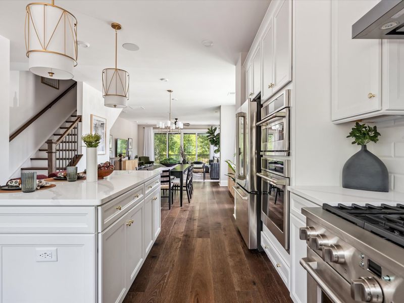 Furnished interior view inside a new home in Old Town Village, Waxhaw (Image 12).