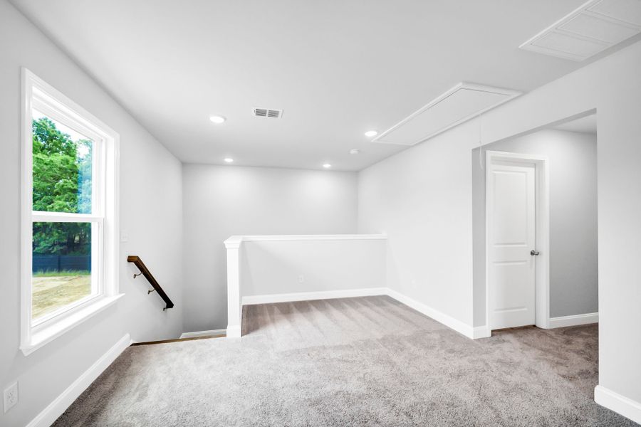 Spacious, unfurnished interior of a new home in Monroe Preserve, Chapin (Image 25).