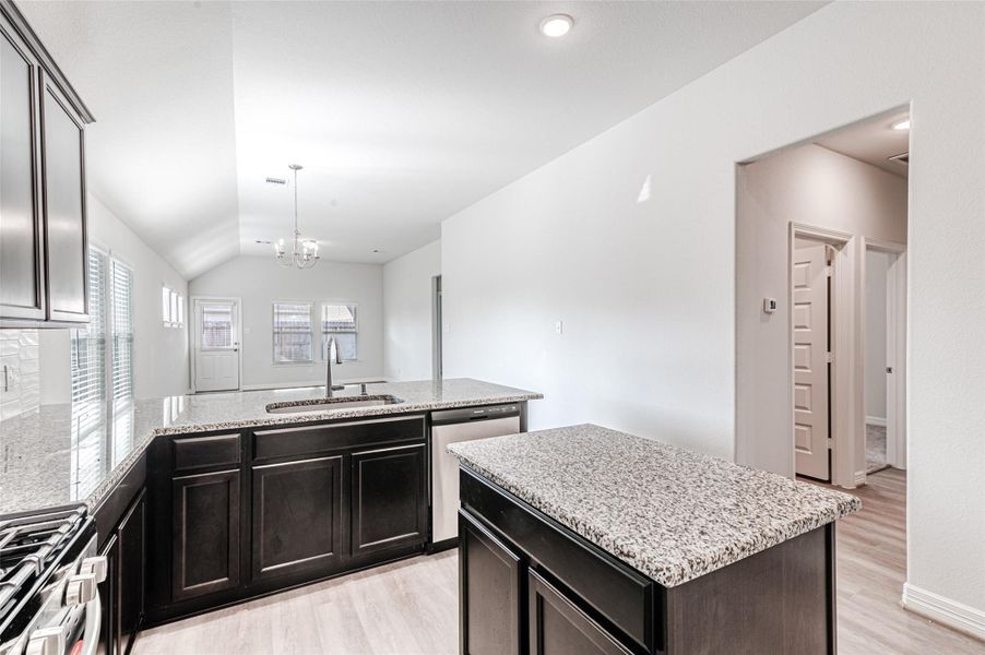 Furnished interior view inside a new home in Marvida, Cypress (Image 10).