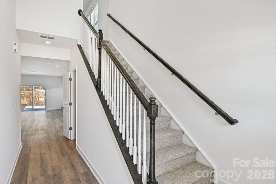 Spacious, unfurnished interior of a new home in Walnut Reserve, Conover (Image 29). Spacious, unfurnished interior of a new home in Walnut Reserve, Conover (Image 29).