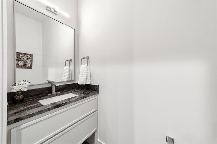 Furnished interior view inside a new home in , Dallas (Image 9).