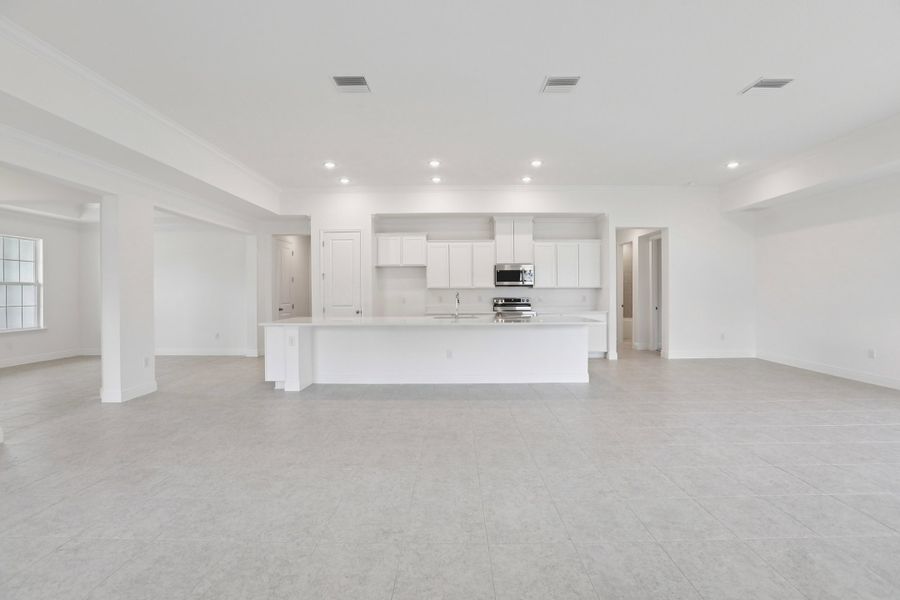 Representative unfurnished interior of a home built from the Sierra by Maronda Homes in Marion Oaks, Ocala (Image 26).