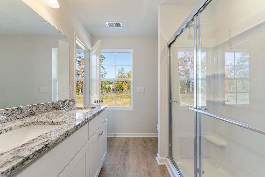 Furnished interior view inside a new home in Edwards Station, Taylors (Image 10).