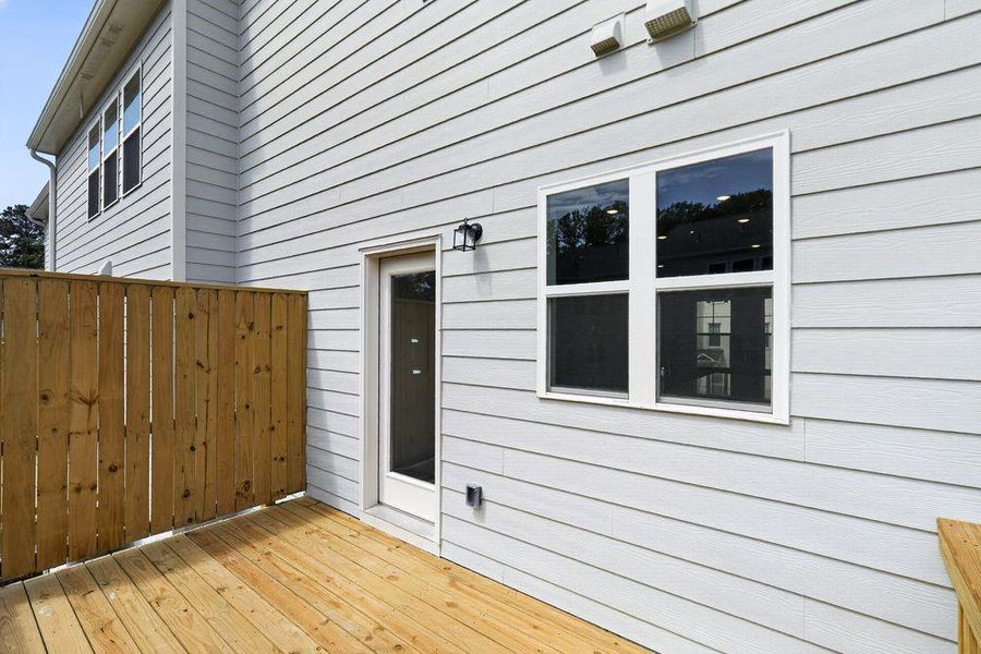 Exterior details and patio area of a home in Somerset at Veterans Memorial, Mableton (Image 23). Exterior details and patio area of a home in Somerset at Veterans Memorial, Mableton (Image 23).