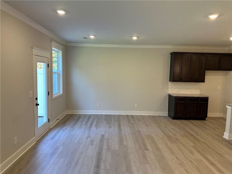 Spacious, unfurnished interior of a new home in Millstone at Mundy Mill, Gainesville (Image 15). Spacious, unfurnished interior of a new home in Millstone at Mundy Mill, Gainesville (Image 15).