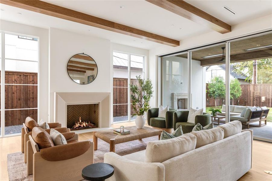 Furnished interior view inside a new home in , University Park (Image 17). Furnished interior view inside a new home in , University Park (Image 17).