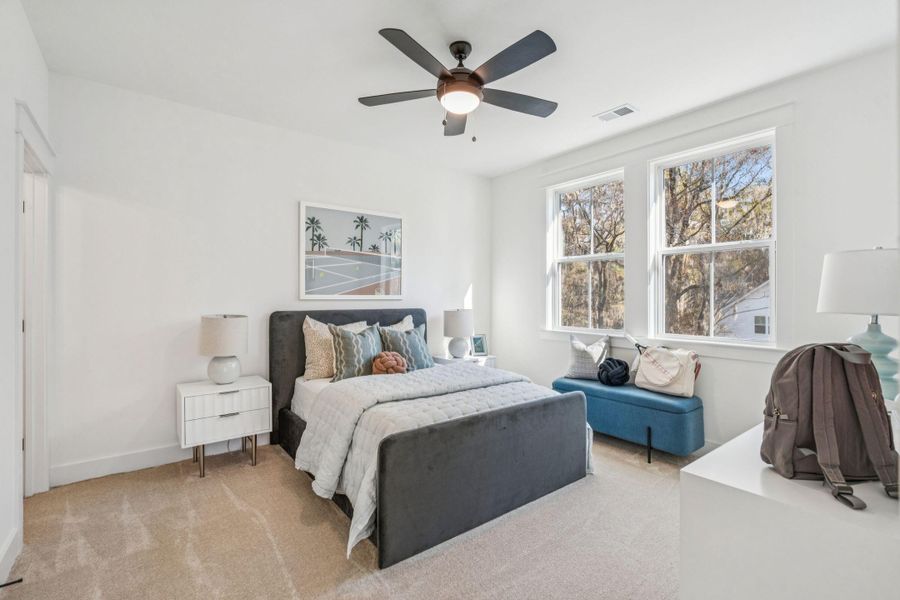 Furnished interior view inside a new home in Waterloo Estates, Johns Island (Image 38).