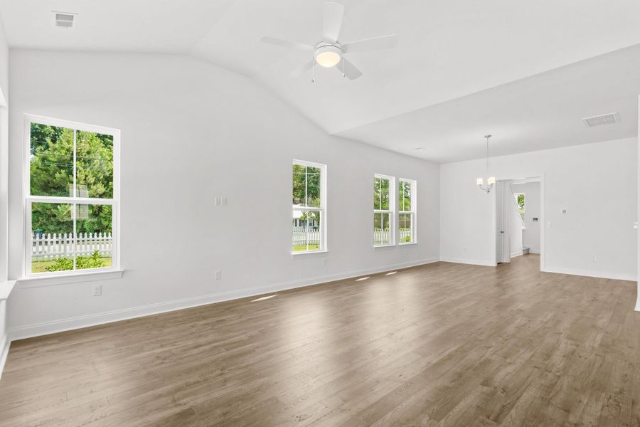 Spacious, unfurnished interior of a new home in Downtown Loris Homes, Loris (Image 34).
