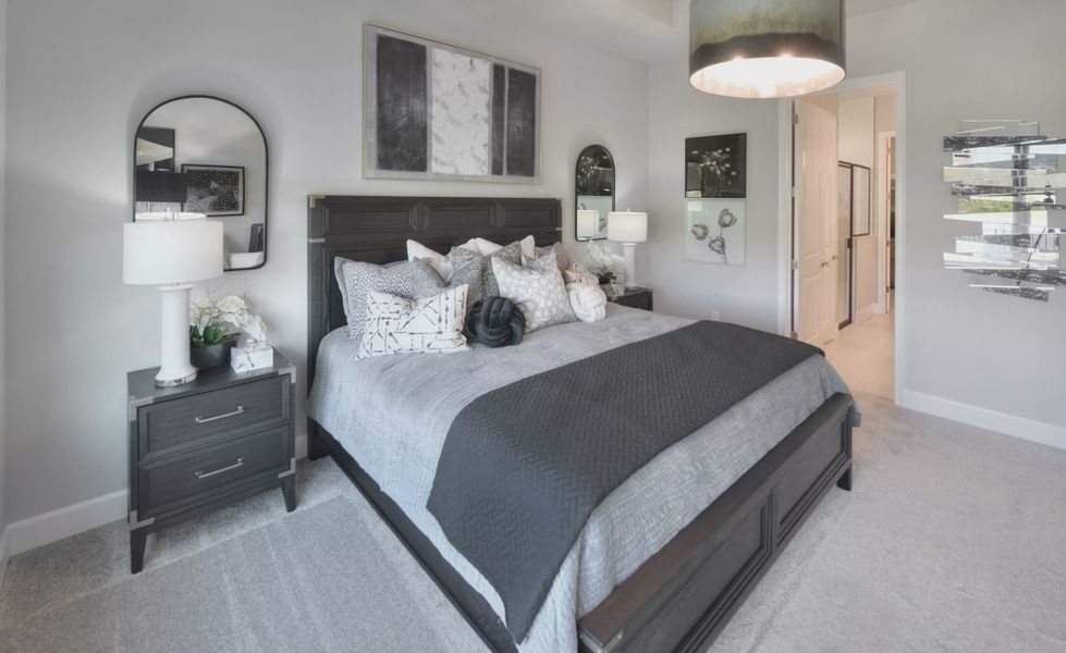 Furnished interior view inside a new home in Mosaic, Daytona Beach (Image 16). Furnished interior view inside a new home in Mosaic, Daytona Beach (Image 16).