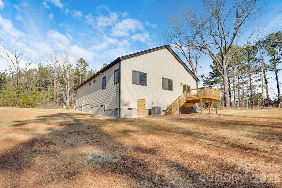 Exterior details and patio area of a home in , Iron Station (Image 19). Exterior details and patio area of a home in , Iron Station (Image 19).