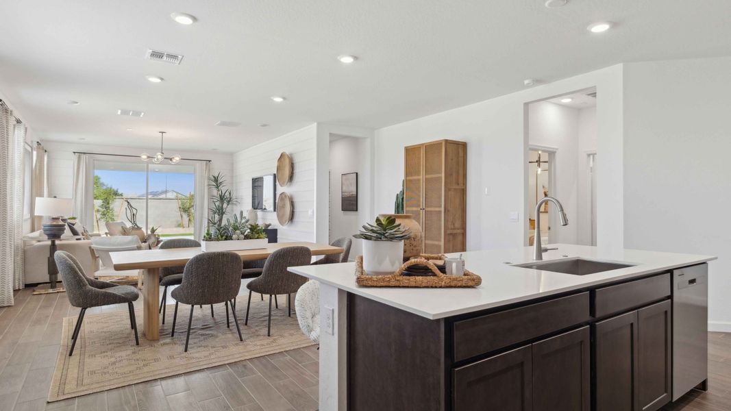 Representative furnished interior of a home built from the Mockingbird by D.R. Horton in Apache Farms, Buckeye (Image 11).