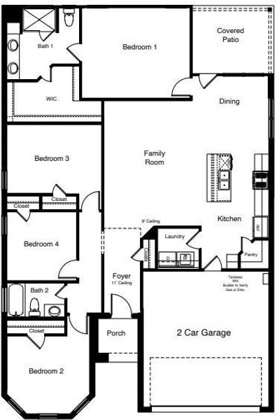 D.R. Horton's Oxford floorplan - All Home and community information, including pricing, included features, terms, availability and amenities, are subject to change at any time without notice or obligation. All Drawings, pictures, photographs, video, square footages, floor plans, elevations, features, colors and sizes are approximate for illustration purposes only and will vary from the homes as built.