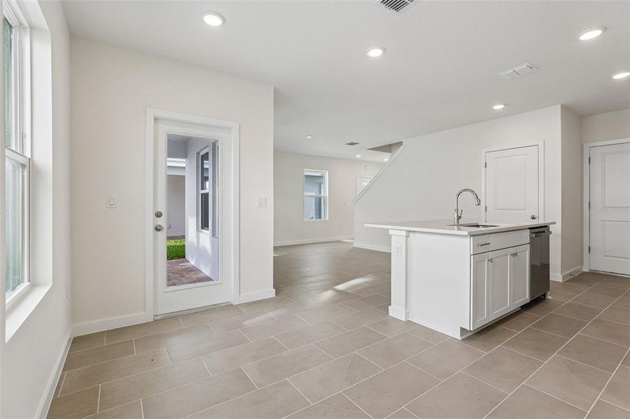 Spacious, unfurnished interior of a new home in Cyrene at Harmony, St. Cloud (Image 32). Spacious, unfurnished interior of a new home in Cyrene at Harmony, St. Cloud (Image 32).