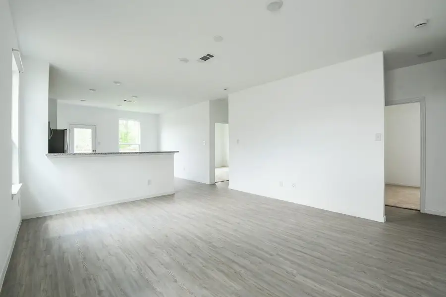 Another view of Open Concept Living Room