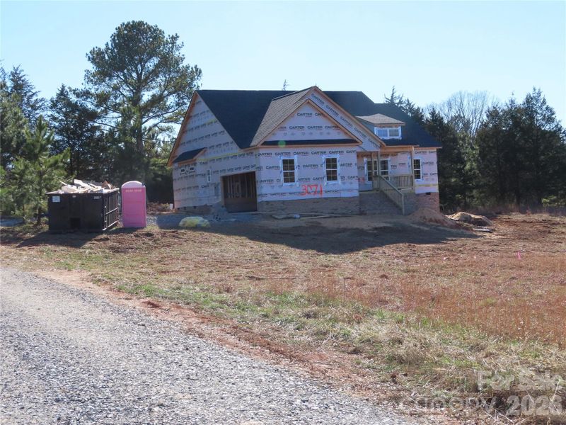 In-progress construction of a new home in , York, SC (Image 2). In-progress construction of a new home in , York, SC (Image 2).
