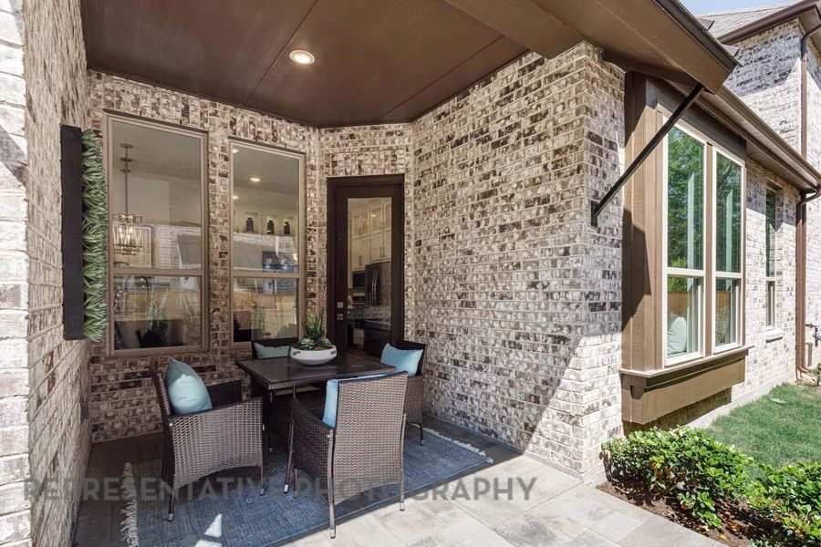 Furnished interior view inside a new home in , Cypress (Image 3).