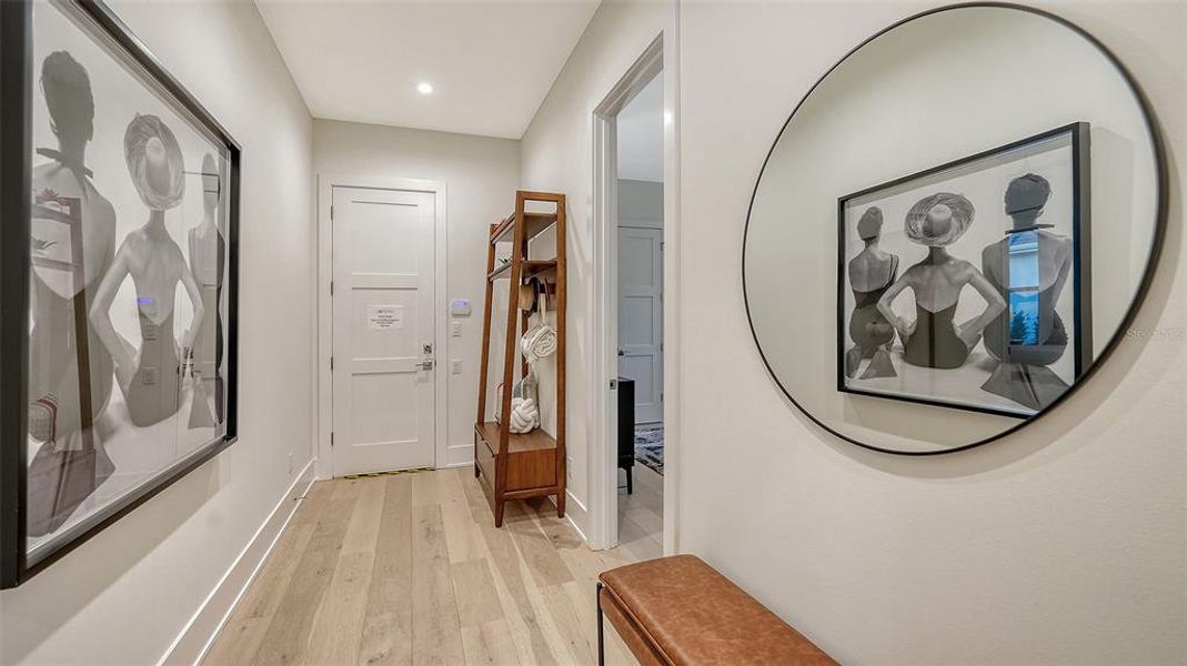 Furnished interior view inside a new home in Wild Blue at Waterside, Sarasota (Image 71).