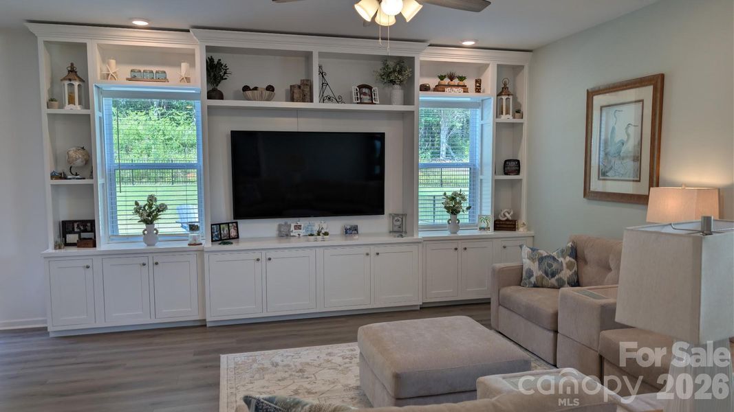 Furnished interior view inside a new home in Sanders Ridge, Troutman (Image 8).