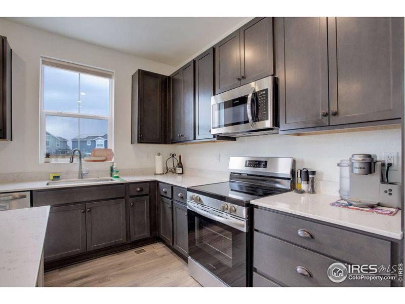 Kitchen before backsplash was complete