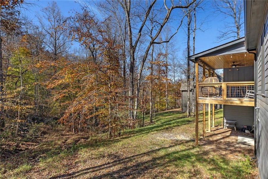 Exterior details and patio area of a home in , Talking Rock (Image 26).